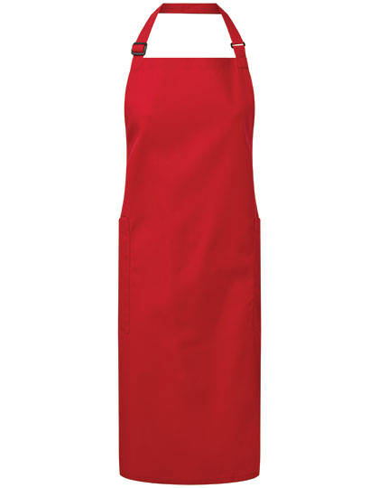 Recycled & Organic Fairtrade Bib Apron (PW120)