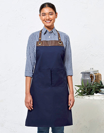 Espresso Bib Apron (PW123)