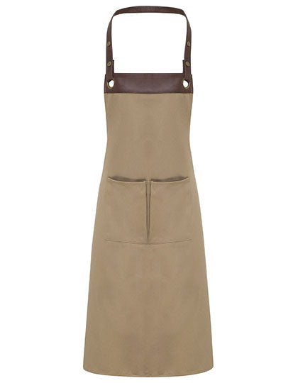 Espresso Bib Apron (PW123)