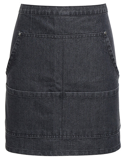 Jeans Stitch Denim Waist Apron (PW125)