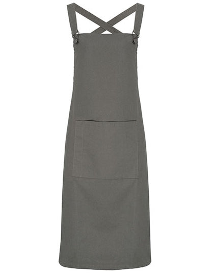 Cross Back Barista Bib Apron (PW129)