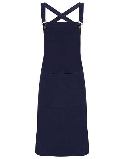 Cross Back Barista Bib Apron (PW129)