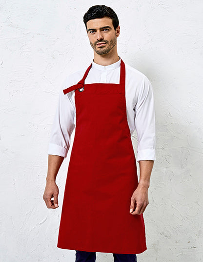 Calibre Heavy Cotton Canvas Bib Apron (PW130)