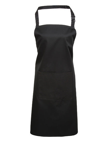 Colours Collection Bib Apron With Pocket (PW154)