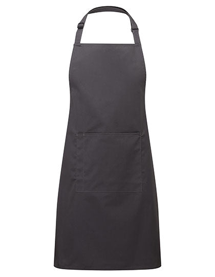 Colours Collection Bib Apron With Pocket (PW154)