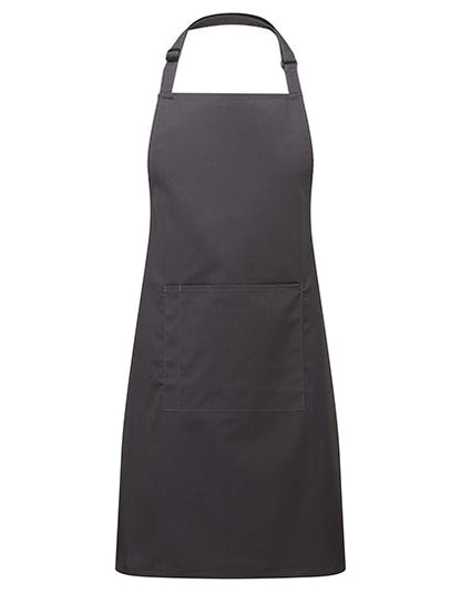 Colours Collection Bib Apron With Pocket (PW154)