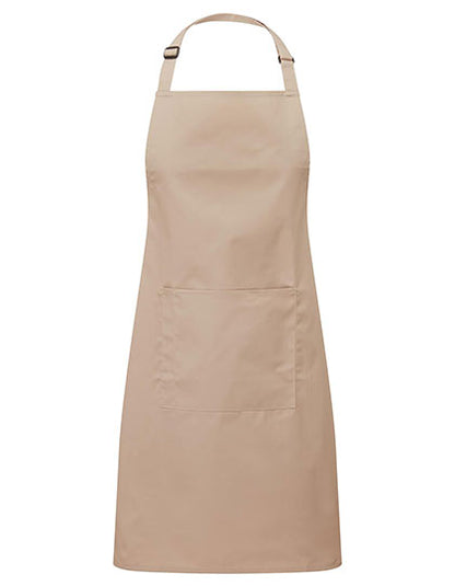 Colours Collection Bib Apron With Pocket (PW154)