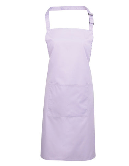 Colours Collection Bib Apron With Pocket (PW154)