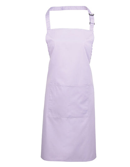 Colours Collection Bib Apron With Pocket (PW154)