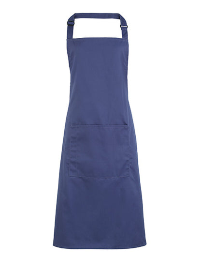 Colours Collection Bib Apron With Pocket (PW154)