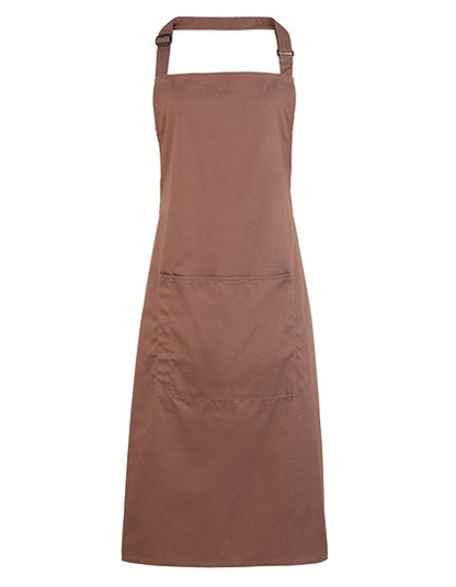 Colours Collection Bib Apron With Pocket (PW154)