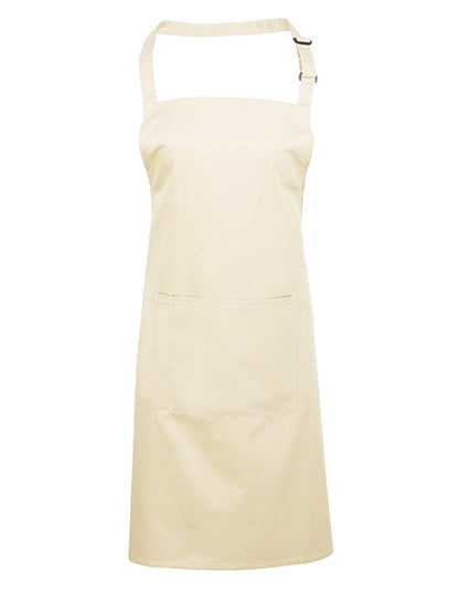 Colours Collection Bib Apron With Pocket (PW154)