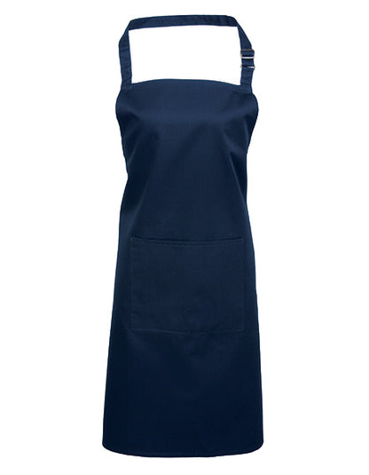 Colours Collection Bib Apron With Pocket (PW154)