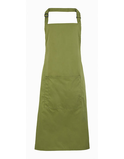 Colours Collection Bib Apron With Pocket (PW154)