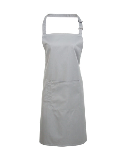 Colours Collection Bib Apron With Pocket (PW154)