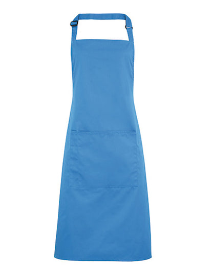 Colours Collection Bib Apron With Pocket (PW154)
