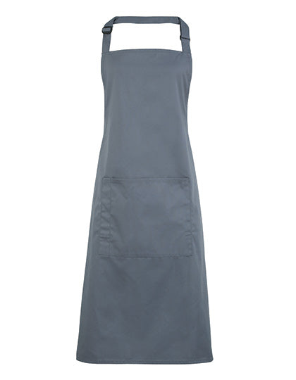 Colours Collection Bib Apron With Pocket (PW154)