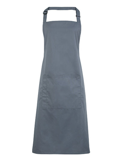 Colours Collection Bib Apron With Pocket (PW154)
