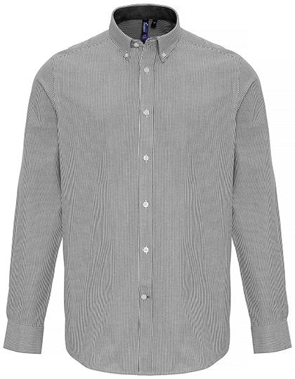 Men´s Cotton Rich Oxford Stripes Shirt (PW238)