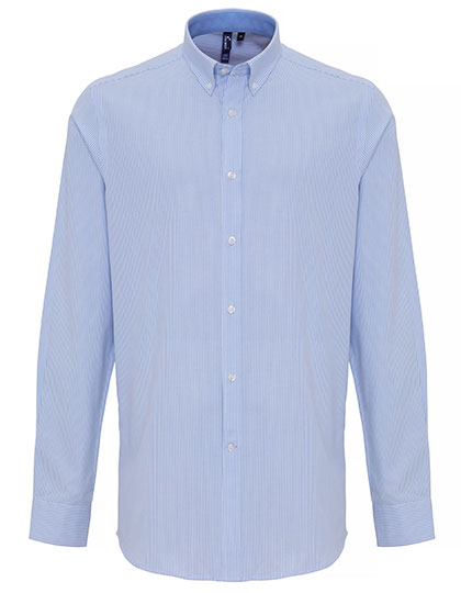 Men´s Cotton Rich Oxford Stripes Shirt (PW238)
