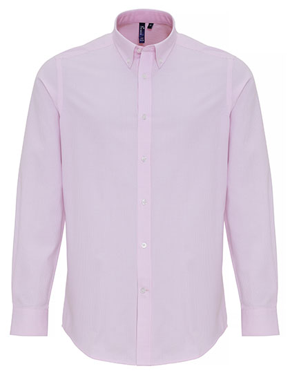 Men´s Cotton Rich Oxford Stripes Shirt (PW238)