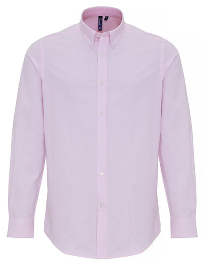 Men´s Cotton Rich Oxford Stripes Shirt (PW238)