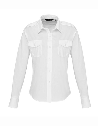 Women´s Long Sleeve Pilot Shirt (PW310)