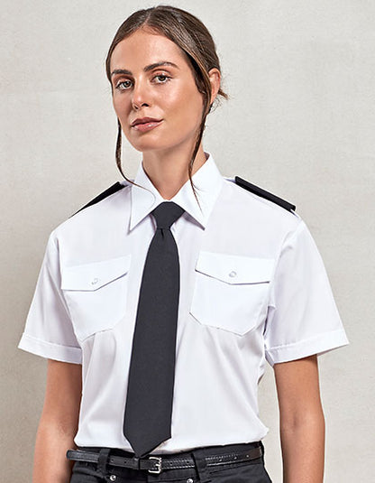 Women´s Pilot Shirt Short Sleeve (PW312)