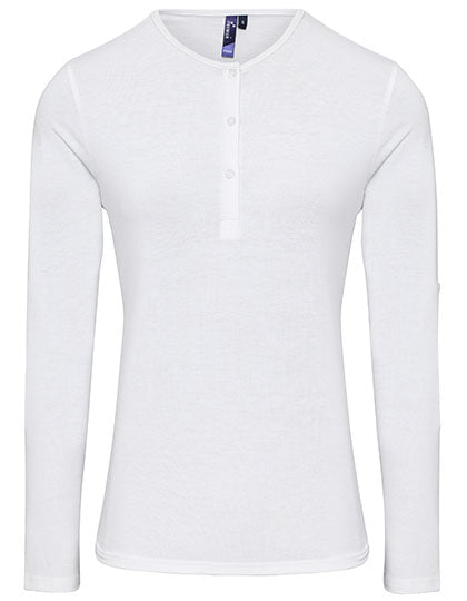 Women´s Long-John Roll Sleeve Tee (PW318)