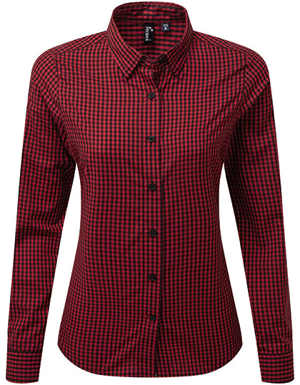 Women´s Maxton Check Long Sleeve Shirt (PW352)