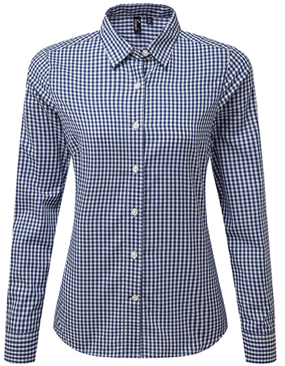 Women´s Maxton Check Long Sleeve Shirt (PW352)