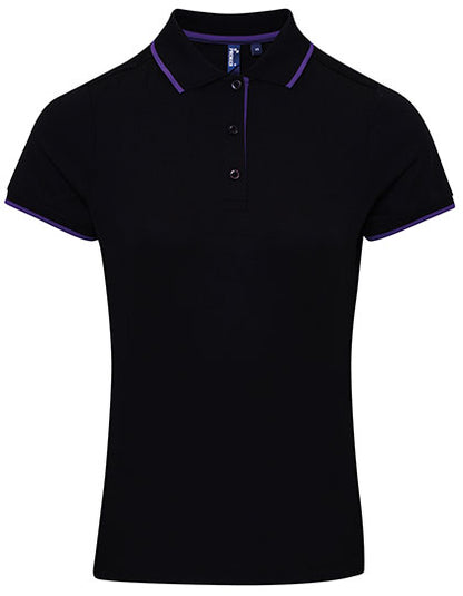 Women´s Contrast Coolchecker® Polo (PW619)