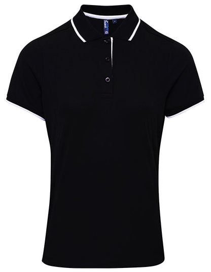 Women´s Contrast Coolchecker® Polo (PW619)