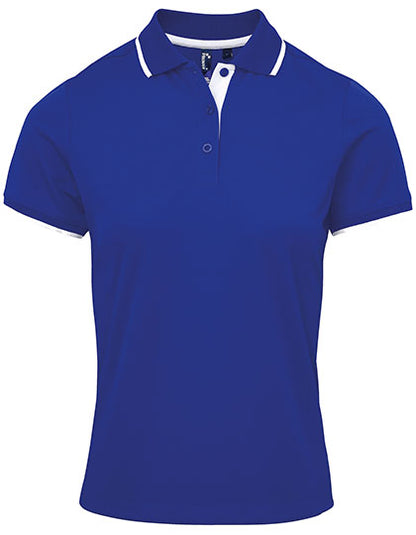 Women´s Contrast Coolchecker® Polo (PW619)