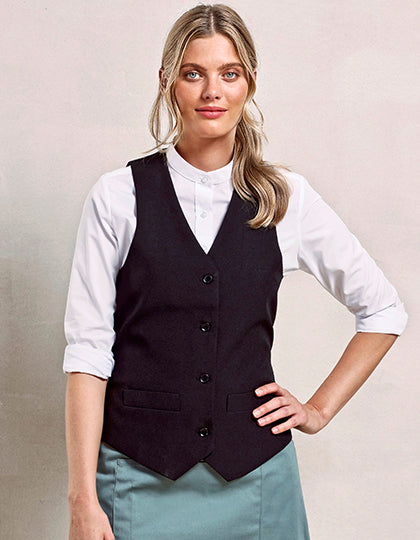 Women´s Lined Polyester Waistcoat (PW623)