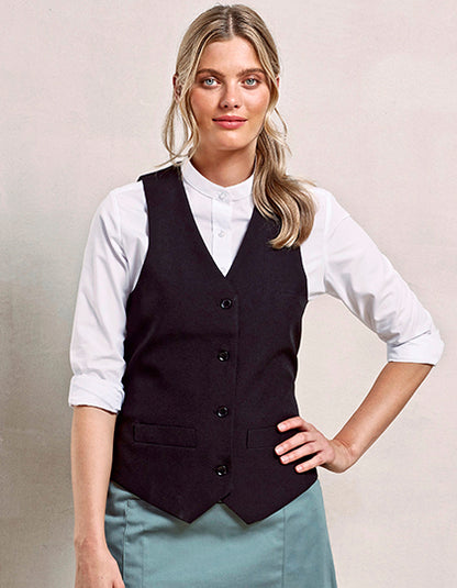 Women´s Lined Polyester Waistcoat (PW623)