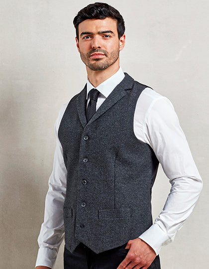 Men´s Herringbone Waistcoat (PW625)