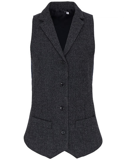Women´s Herringbone Waistcoat (PW626)