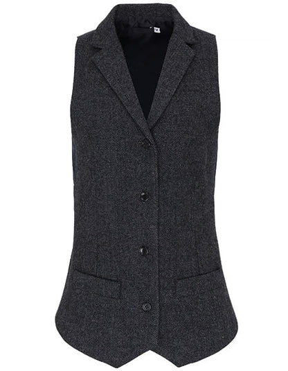 Women´s Herringbone Waistcoat (PW626)