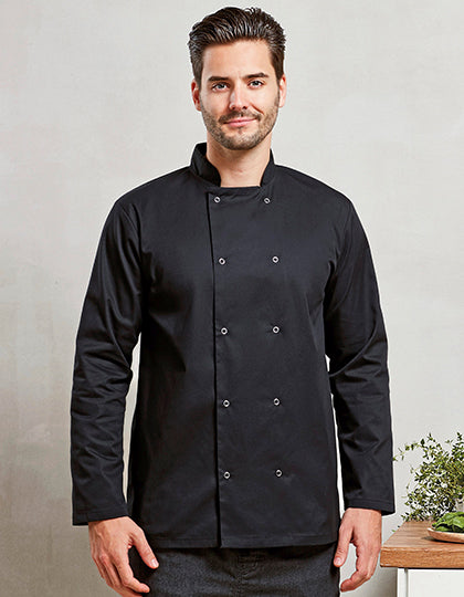 Chef´s Long Sleeve Stud Jacket (PW665)