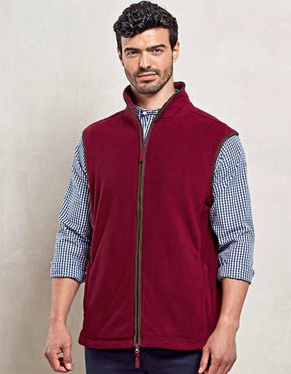 Men´s ´Artisan´ Fleece Gilet (PW803)