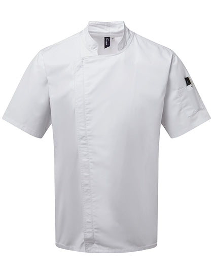 Chef´s Zip-Close Short Sleeve Jacket (PW906)