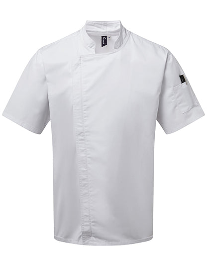 Chef´s Zip-Close Short Sleeve Jacket (PW906)