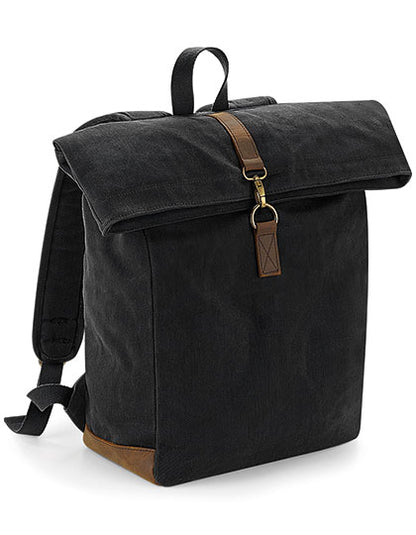 Heritage Waxed Canvas Backpack (QD655)