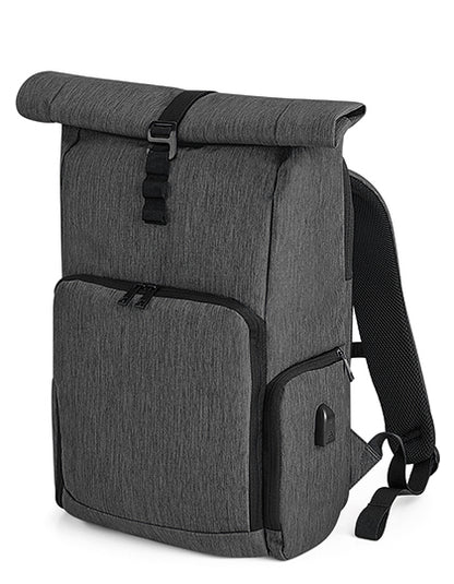Q-Tech Charge Roll-Top Backpack (QD995)