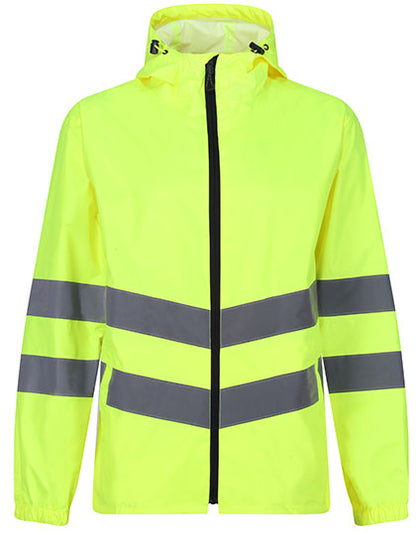 Pro Hi-Vis Packaway Jacket (RG497)