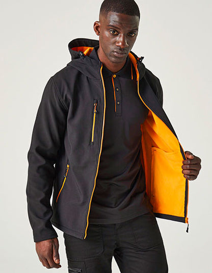 Navigate 2-Layer Hooded Softshell Jacket (RG705)