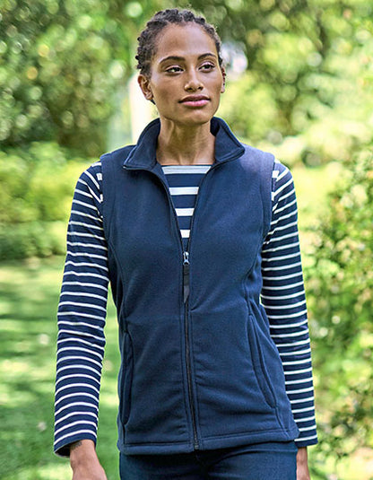 Women´s Micro Fleece Bodywarmer (RG802)