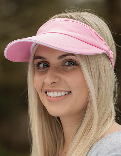 Herringbone Sun Visor With Sandwich Peak (RH48)