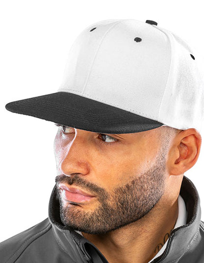Bronx Original Flat Peak Snapback Dual Colour Cap (RH82)